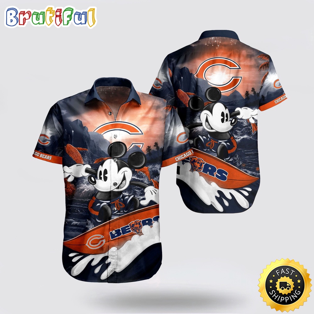 NFL Chicago Bears Hawaiian Shirt Trending Summer Mickey 1 s74gkv.jpg