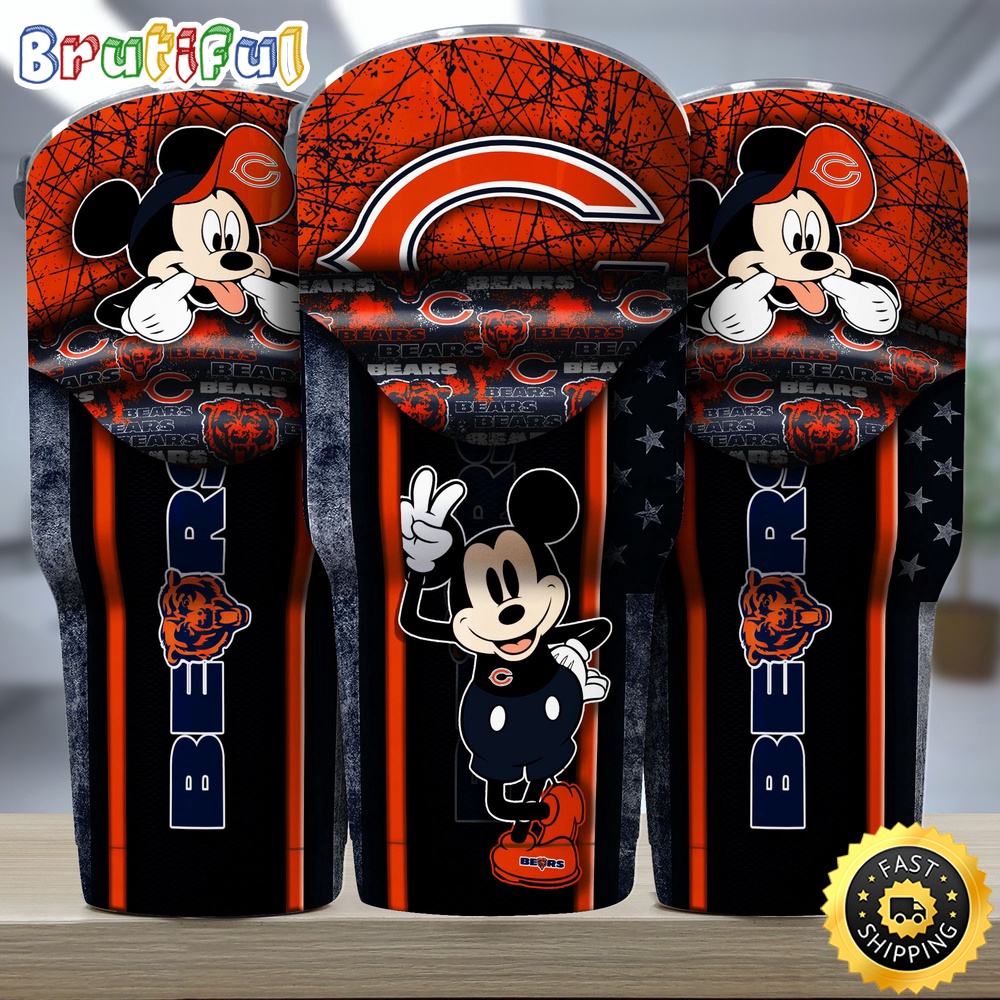NFL Chicago Bears Tumbler Nfl Tumbler Playful Mickey For This Season ymwoen.jpg