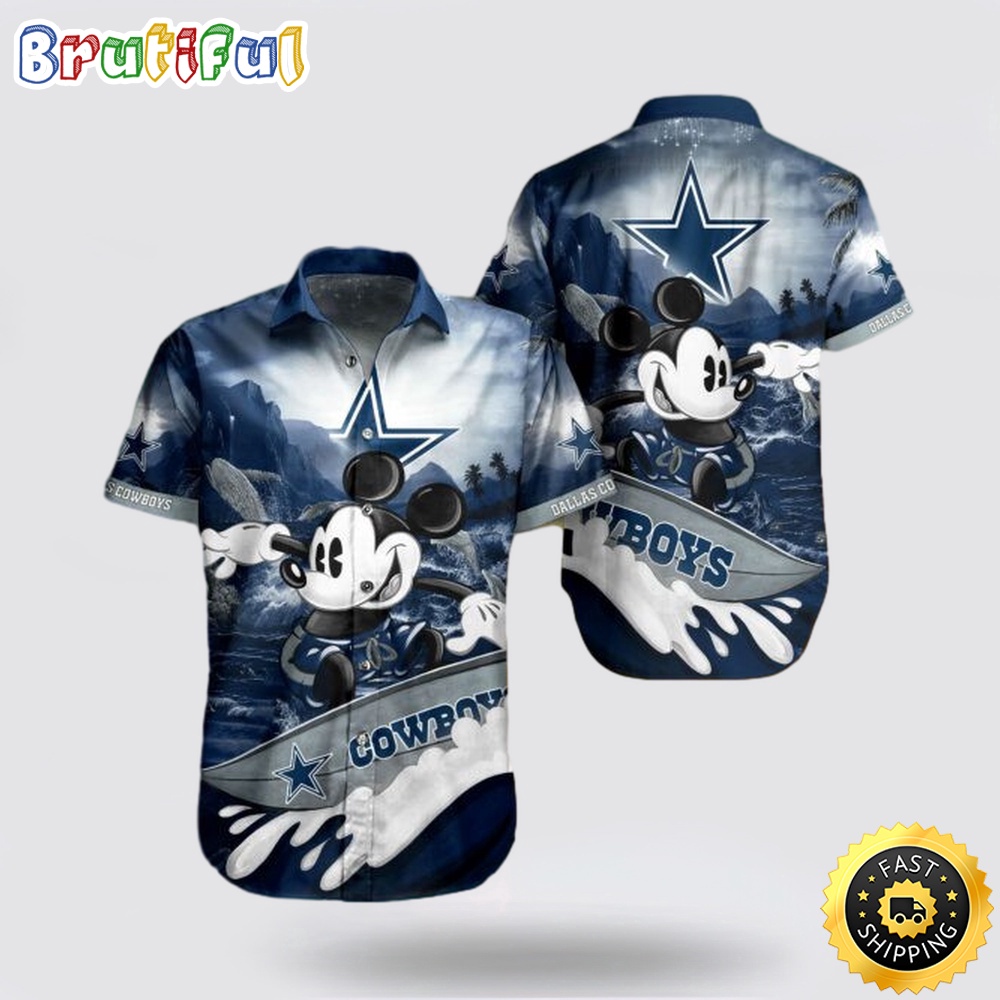 NFL Dallas Cowboys Hawaiian Shirt Mickey Mouse Surf 1 st8c89.jpg