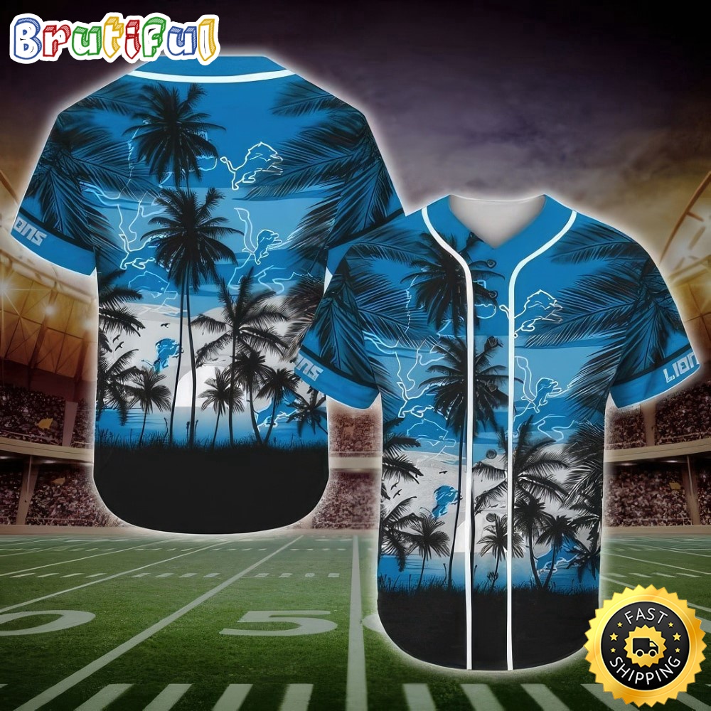 NFL Detroit Lions Baseball Jersey Shirt Palm Tree bcegkw.jpg