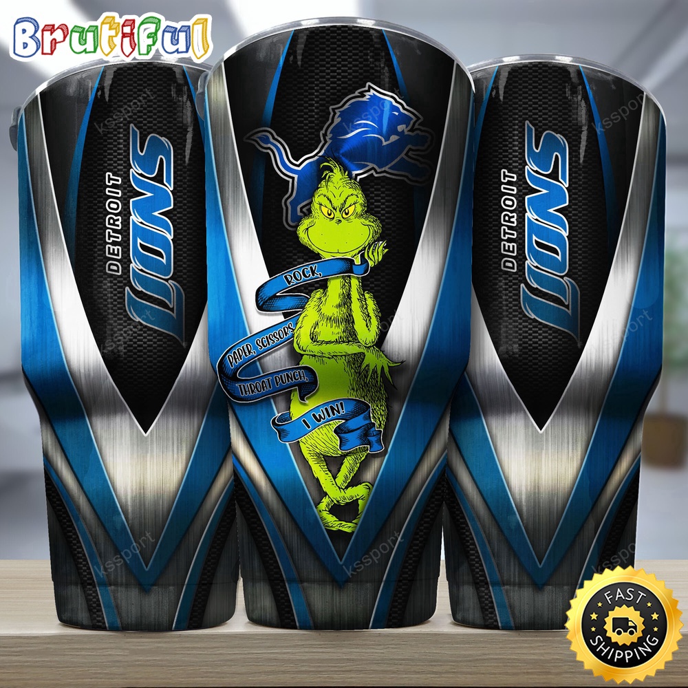 NFL Detroit Lions Tumbler Grinch Nfl Tumbler Rock Paper Scissors Steel 2024 Trending iky219.jpg
