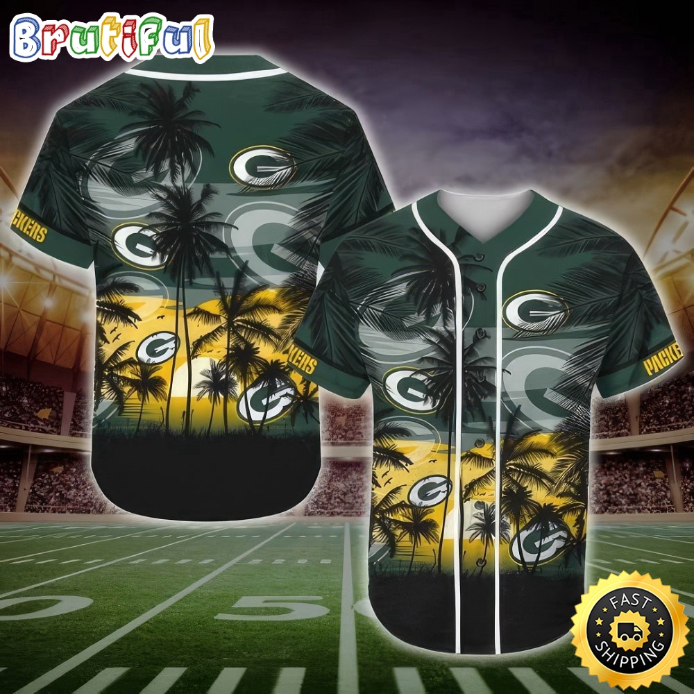 NFL Green Bay Packers Baseball Jersey Shirt Palm Tree jwfplo.jpg
