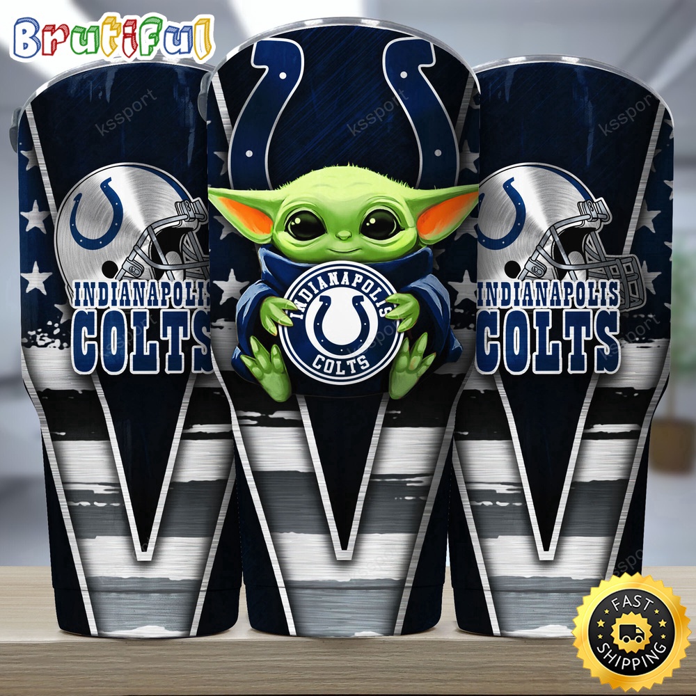 NFL Indianapolis Colts Tumbler Baby Yoda Tumbler For This Season eonnis.jpg