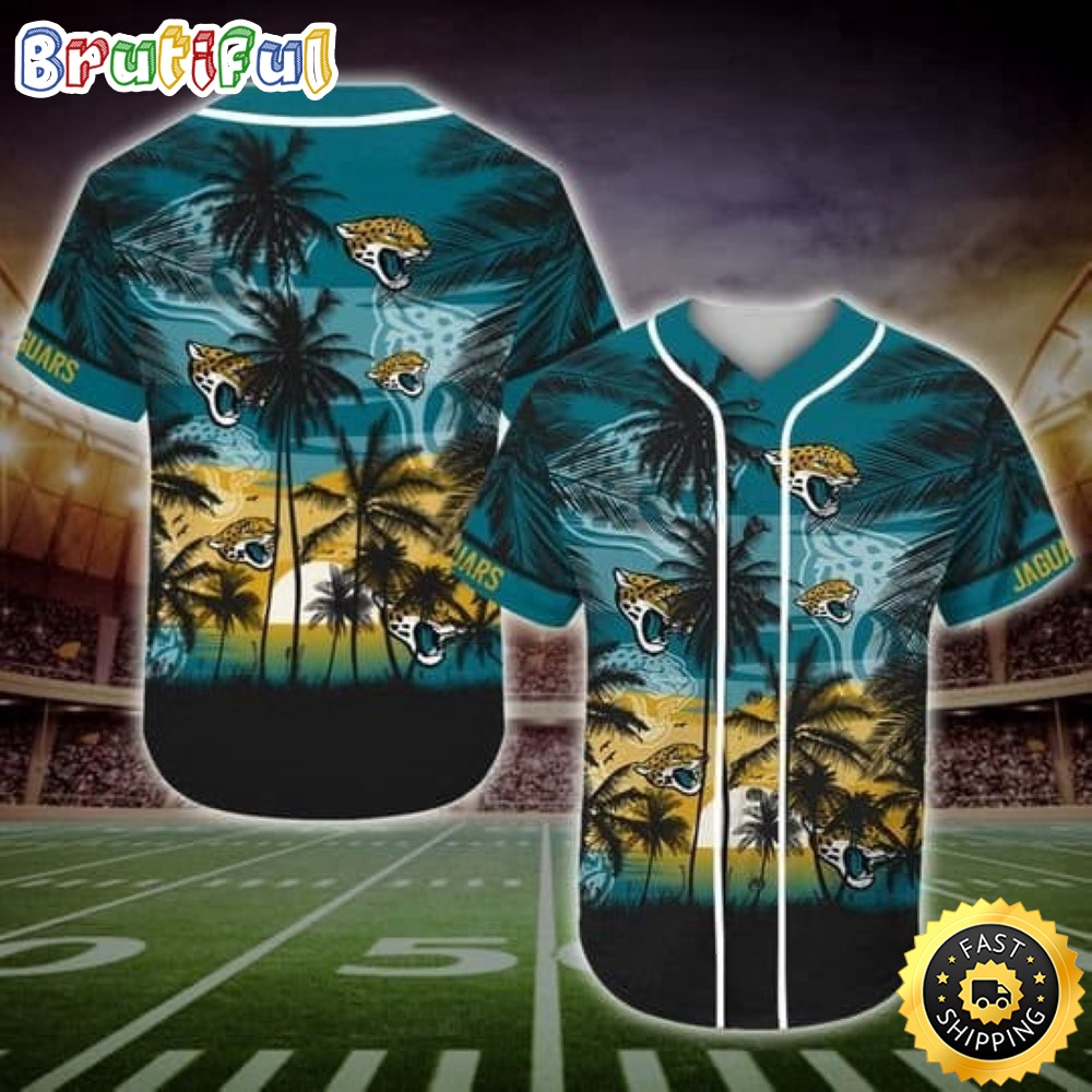 NFL Jacksonville Jaguars Baseball Jersey Shirt Palm Tree hmyfyc.jpg