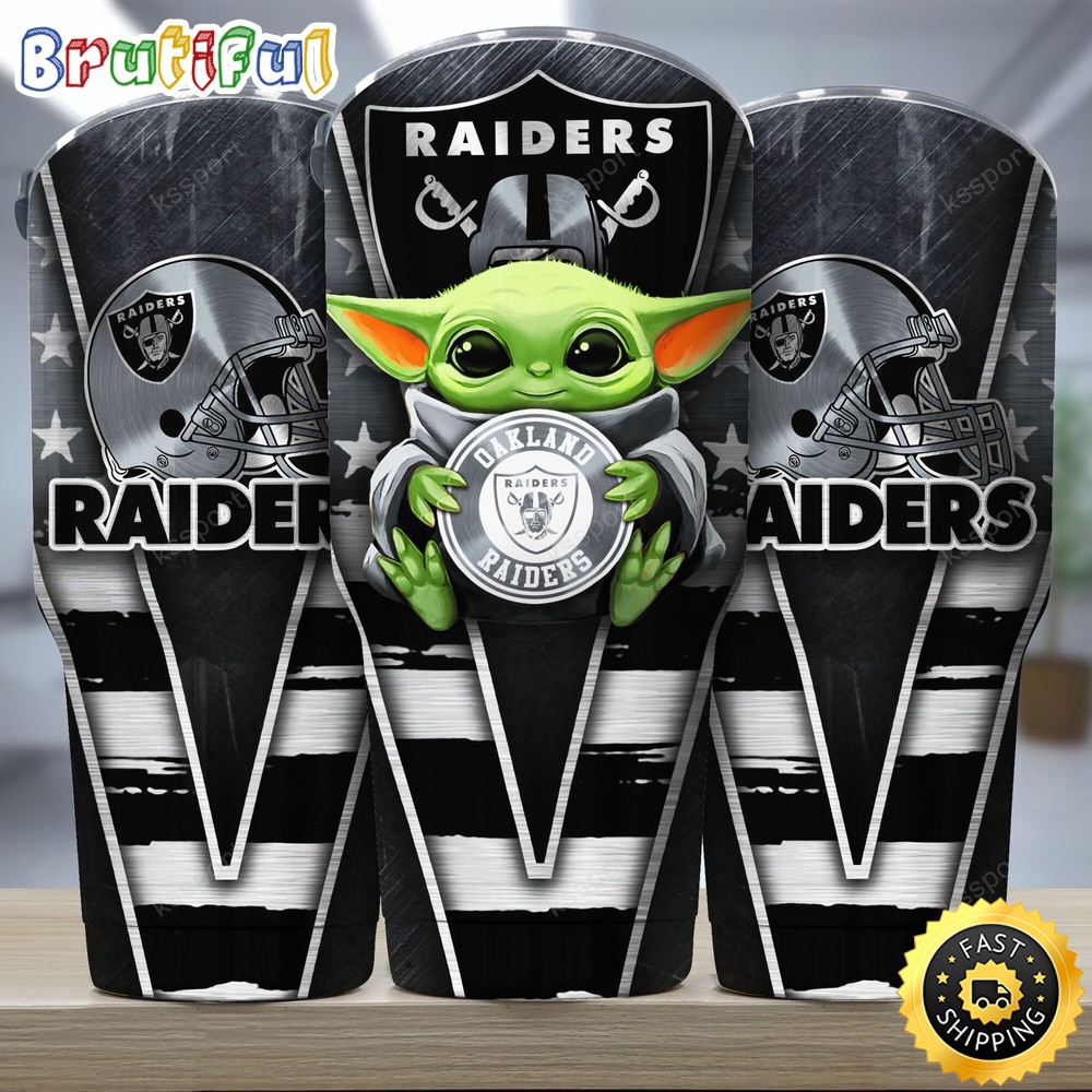 NFL Las Vegas Raiders Tumbler Baby Yoda Tumbler For This Season xy5y67.jpg