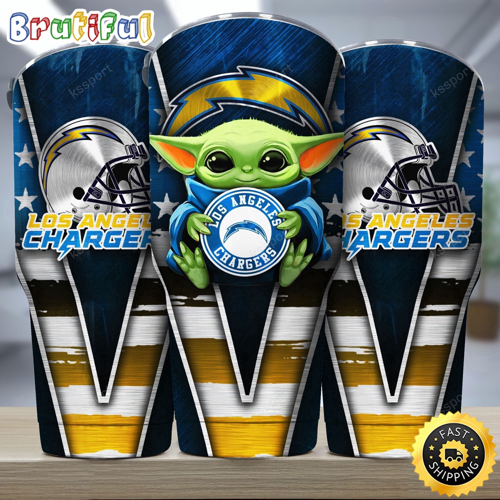 NFL Los Angeles Chargers Tumbler Baby Yoda Tumbler For This Season wwvxgh.jpg