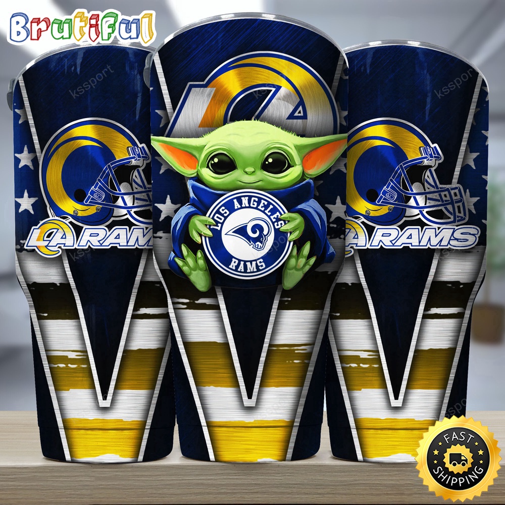 NFL Los Angeles Rams Tumbler Baby Yoda Tumbler For This Season do31ku.jpg
