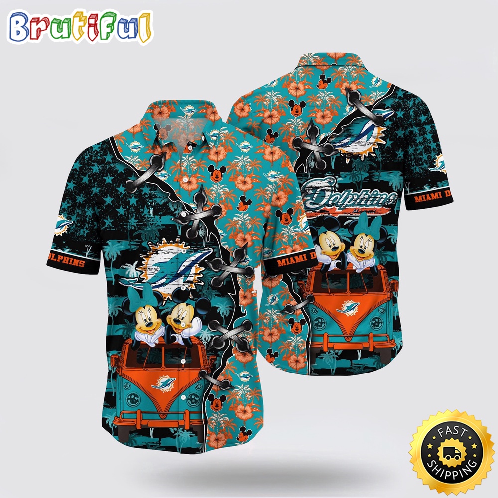 NFL Miami Dolphins Hawaiian Shirt Mickey And Minnie 1 m832ad.jpg