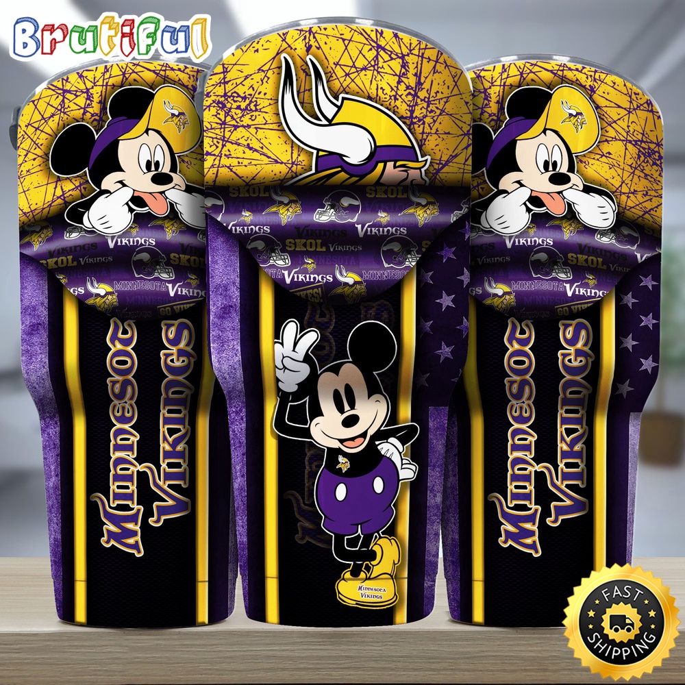 NFL Minnesota Vikings Tumbler Nfl Tumbler Playful Mickey For This Season u8frpj.jpg