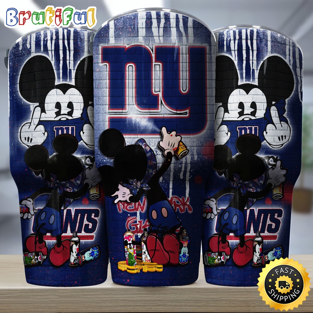 NFL New York Giants Tumbler Nfl Tumbler Mickey Graffiti For Sports Fan f7rhou.jpg
