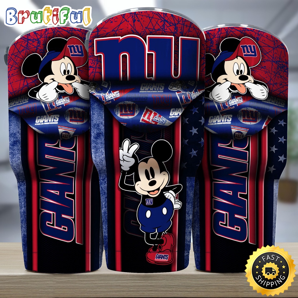 NFL New York Giants Tumbler Nfl Tumbler Playful Mickey For This Season j2r9oi.jpg