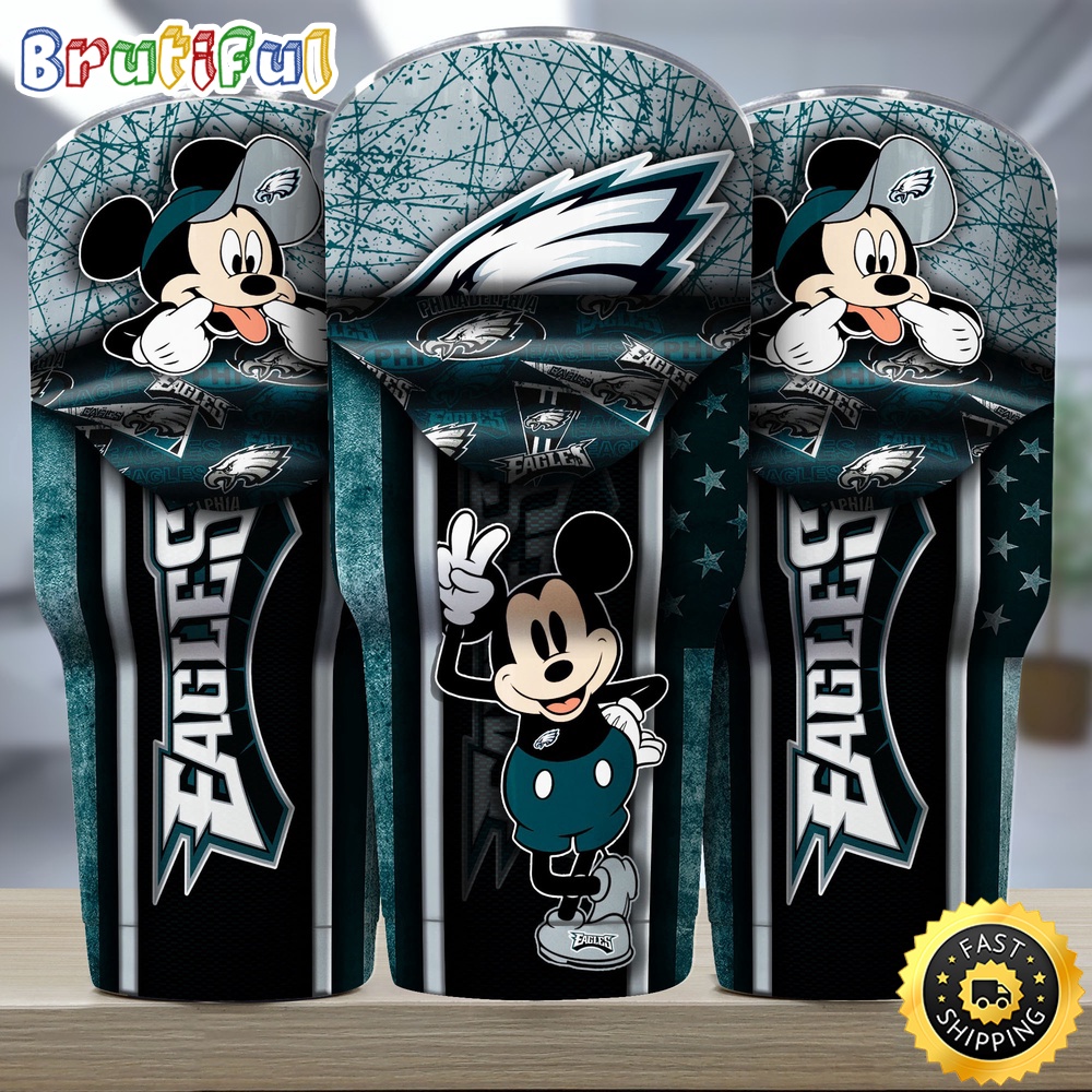 NFL Philadelphia Eagles Tumbler Nfl Tumbler Playful Mickey For This Season pj6env.jpg