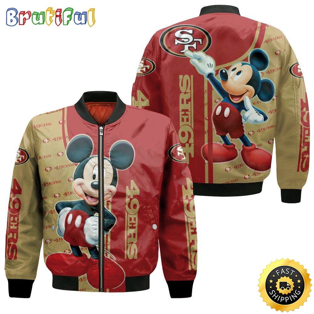 NFL San Francisco 49ers Bomber Jacket Vintage Bomber Looks y9koif.jpg