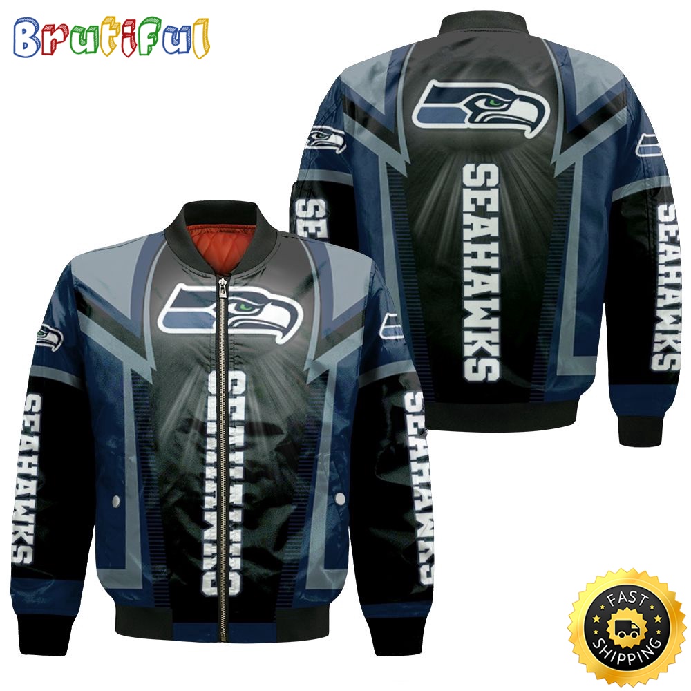 NFL Seattle Seahawks Bomber Jacket Logo For Fans tdb2lp.jpg