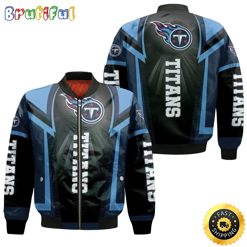 NFL Tennessee Titans Bomber Jacket Logo For Fans zzs6ge.jpg
