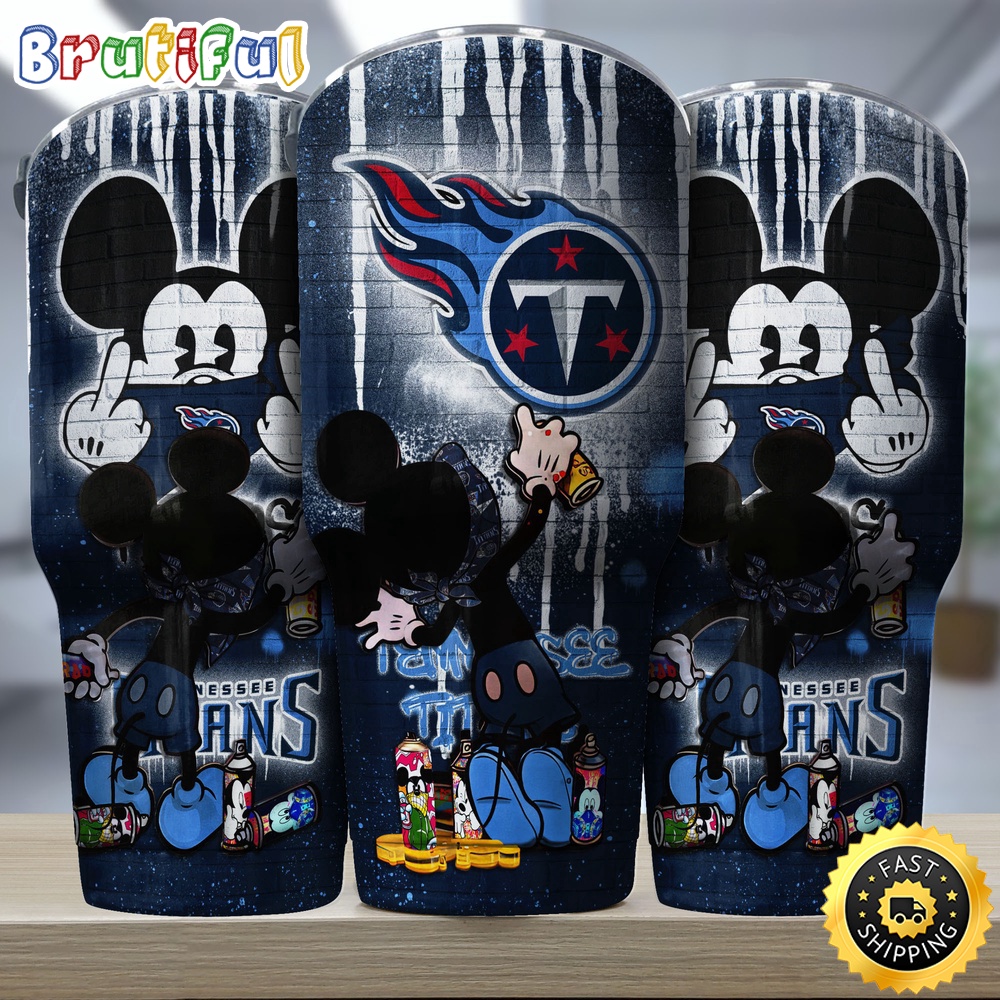 NFL Tennessee Titans Tumbler Nfl Tumbler Mickey Graffiti For Sports Fan y0gr3t.jpg