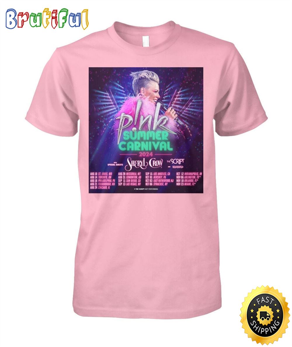 P!nk Summer Carnival US Tour 2024 Shirt