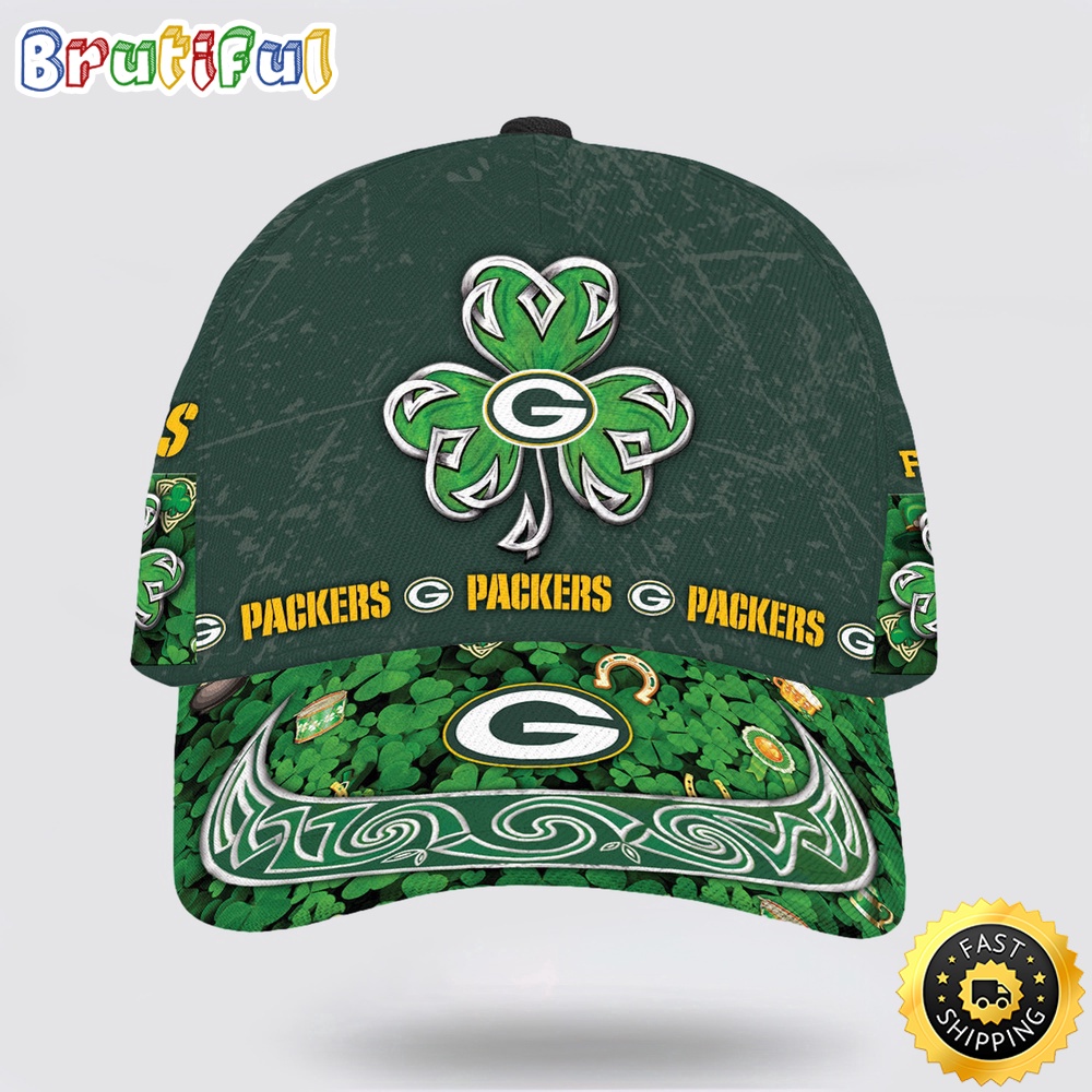 Personalized Green Bay Packers St Patrick Day All Over Print Baseball Cap 1 bcbqhb.jpg