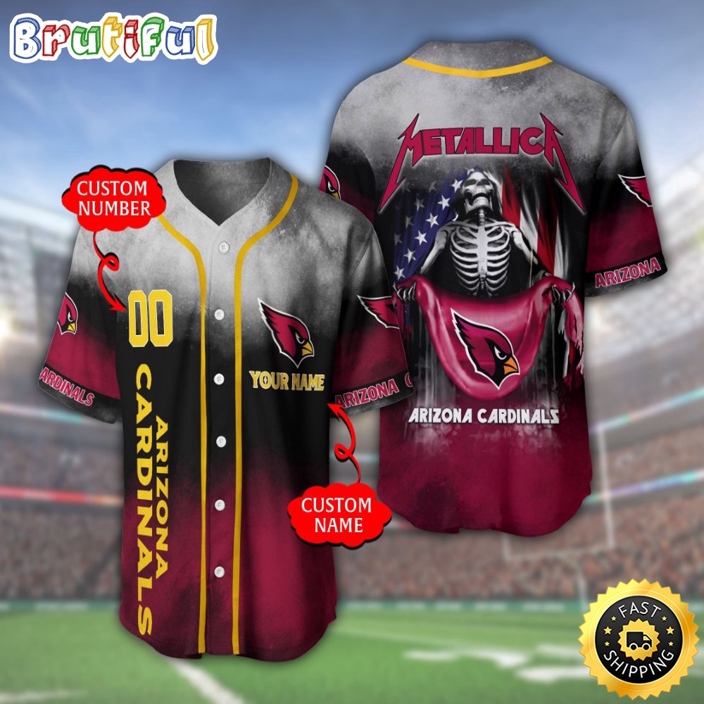 Personalized NFL Arizona Cardinals Baseball Jersey Classic Baseball Jerseys zne4mv.jpg