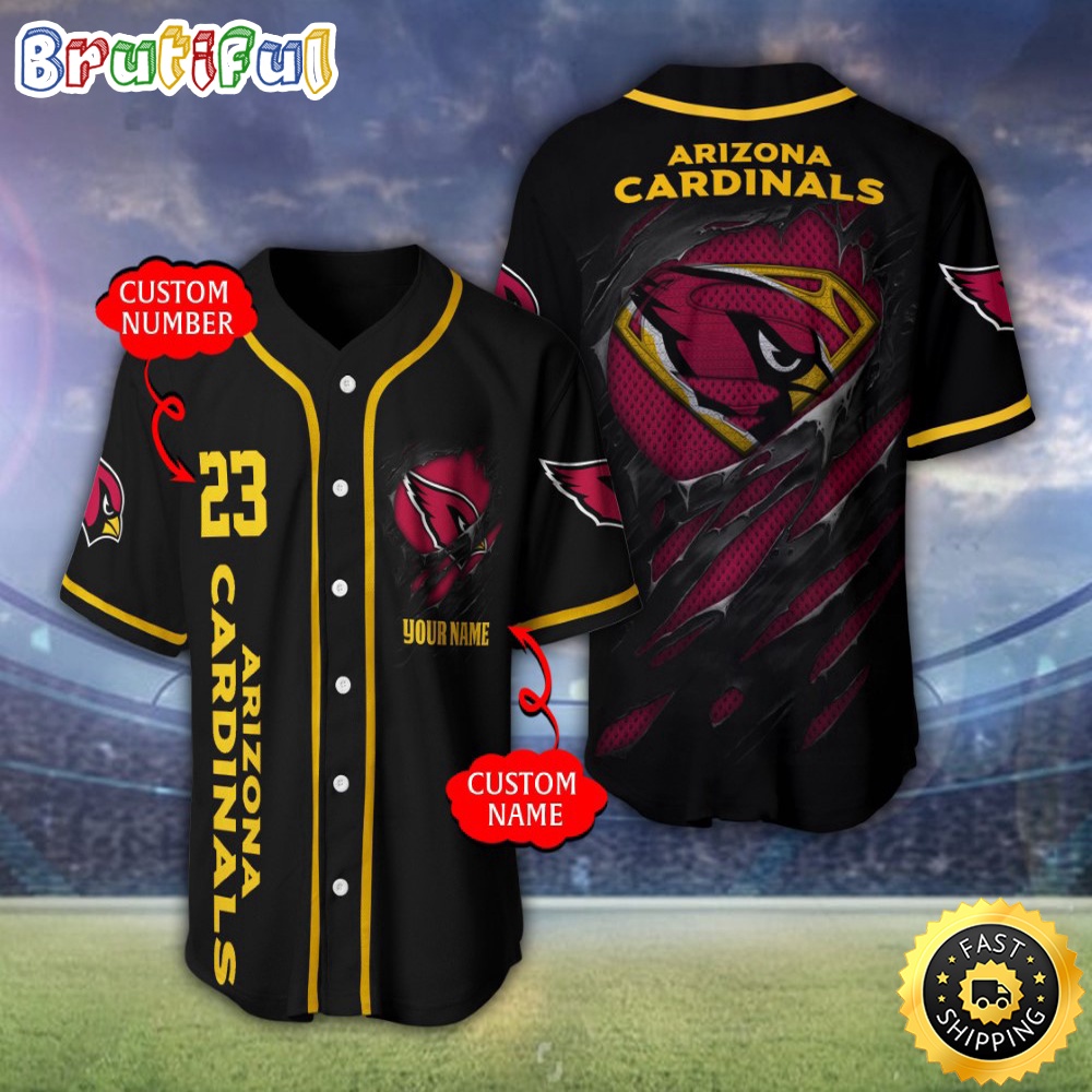 Personalized NFL Arizona Cardinals Baseball Jersey Team Spirit Tops qgsagt.jpg