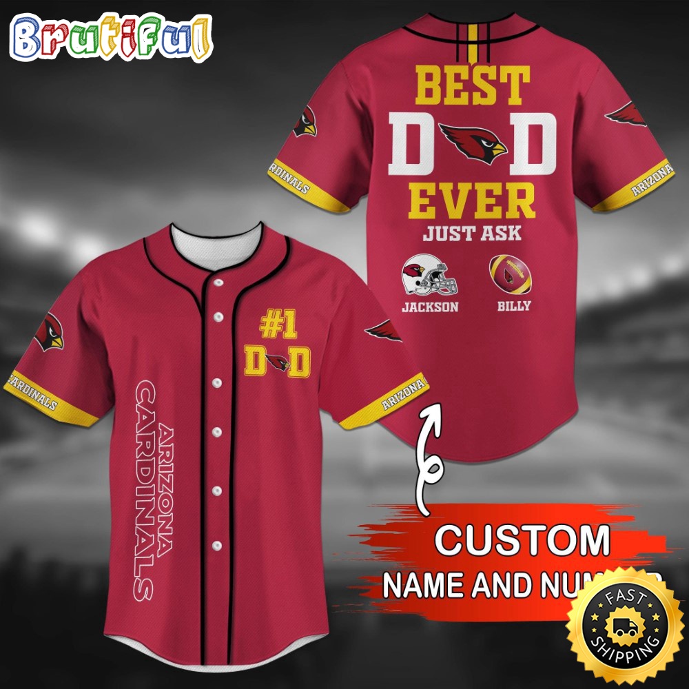 Personalized NFL Arizona Cardinals Baseball Jersey Vintage Baseball Gear rujqdj.jpg
