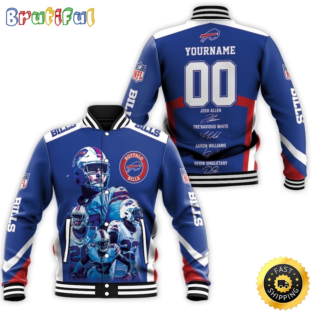 Personalized NFL Buffalo Bills Baseball Jacket Afc East Division Champions on21n1.jpg