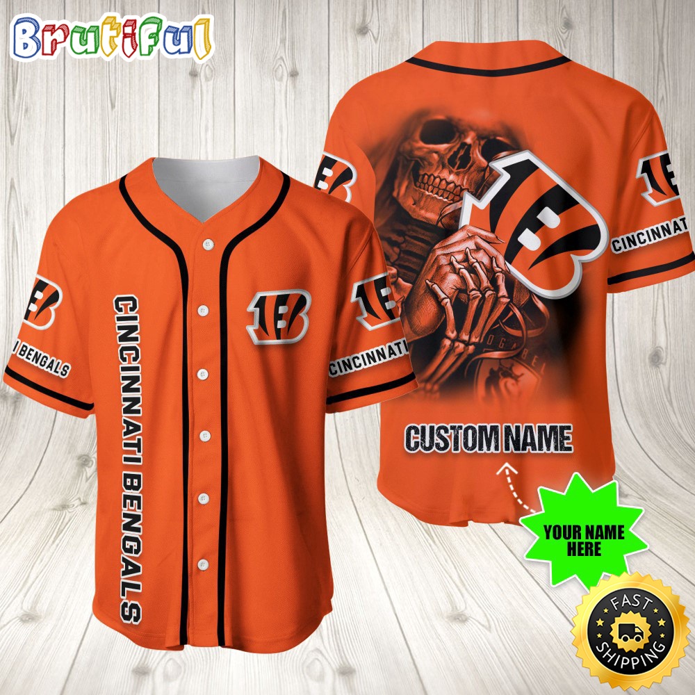 Personalized NFL Cincinnati Bengals Baseball Jersey Essential Team Tops imtfzh.jpg