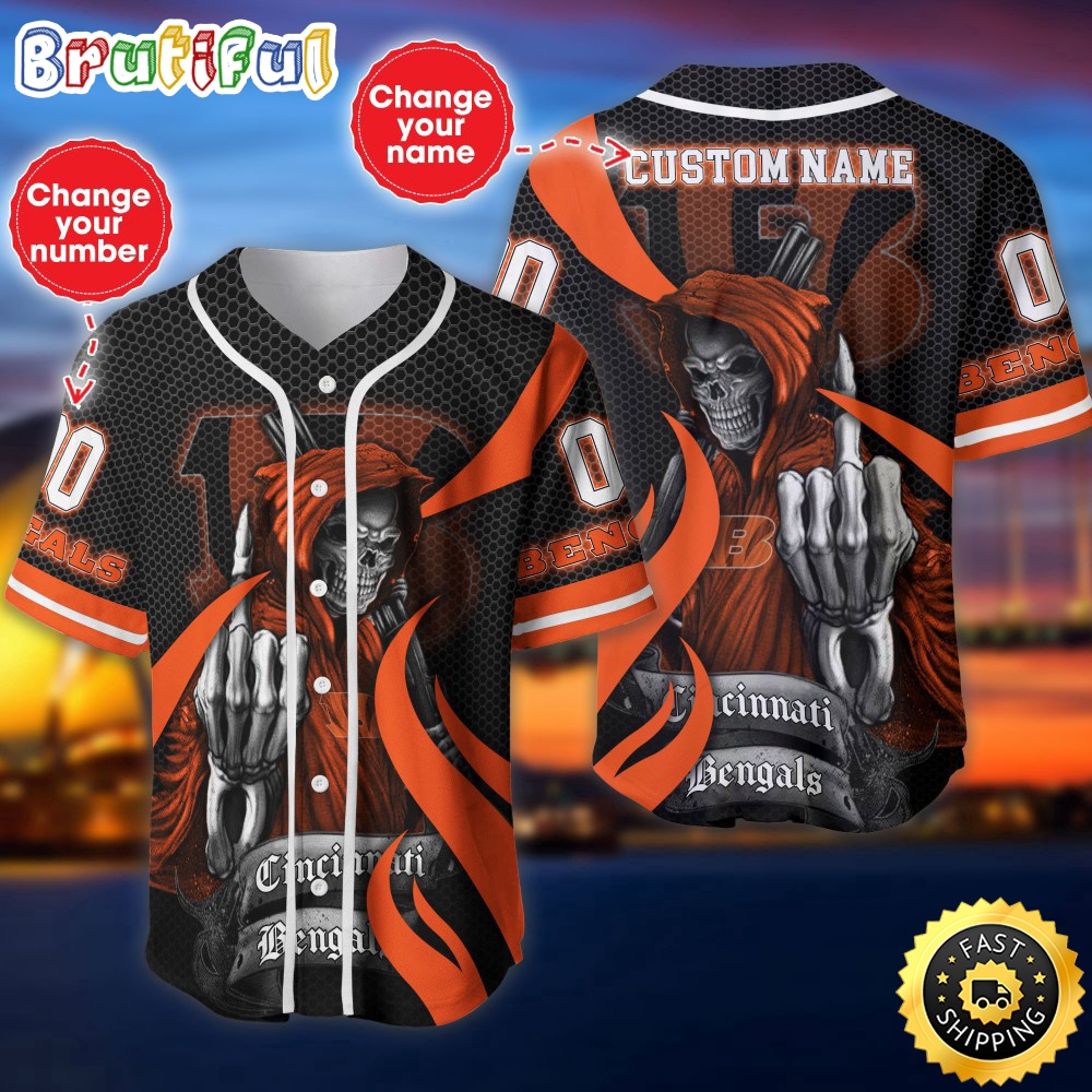 Personalized NFL Cincinnati Bengals Baseball Jersey Fan Favorite Jerseys igz2kr.jpg