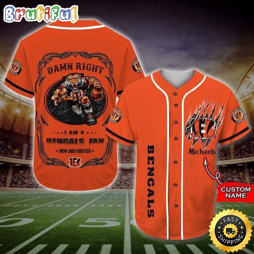 Personalized NFL Cincinnati Bengals Baseball Jersey Fan Name uyrbub.jpg