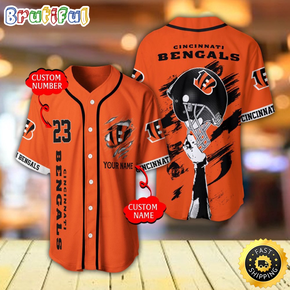 Personalized NFL Cincinnati Bengals Baseball Jersey For Fans cdiae3.jpg