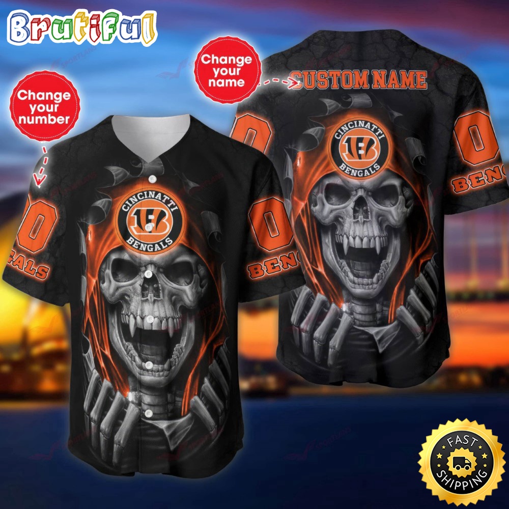 Personalized NFL Cincinnati Bengals Baseball Jersey Vampire Skull iibnos.jpg