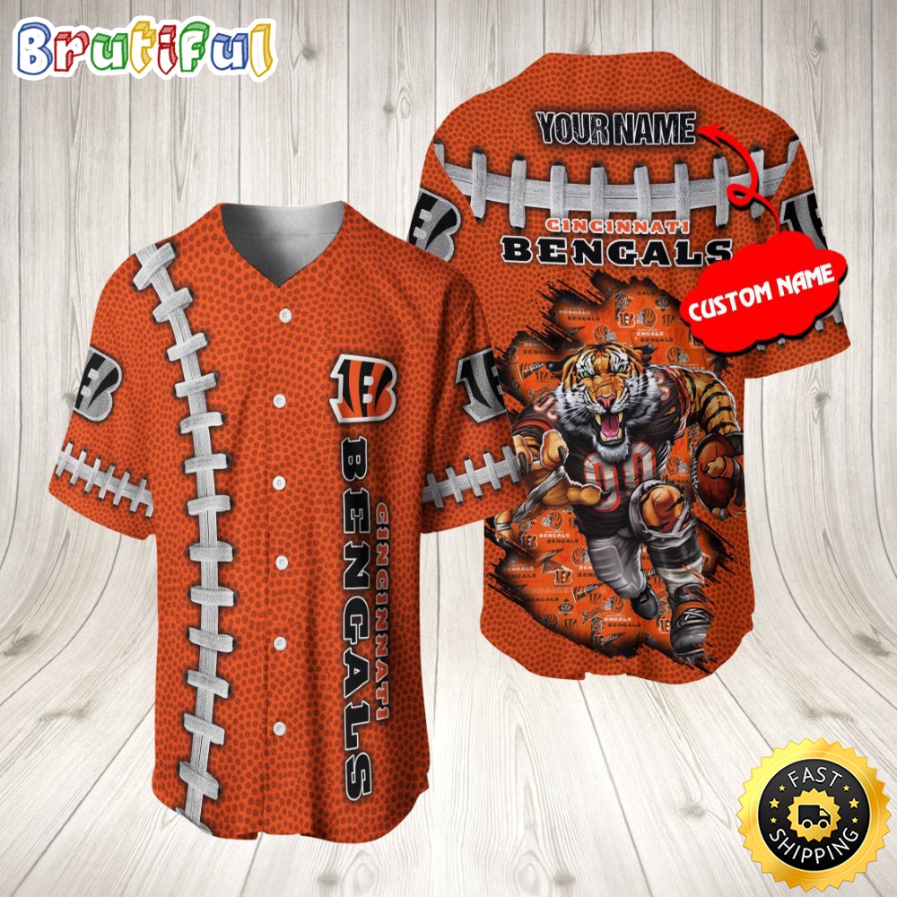 Personalized NFL Cincinnati Bengals Baseball Jersey Vintage Baseball Gear pr0ujh.jpg