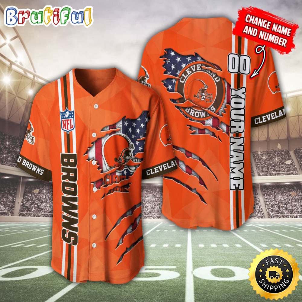 Personalized NFL Cleveland Browns Baseball Jersey America Flagy America Flag Athletic Style Jerseys gvqm6m.jpg