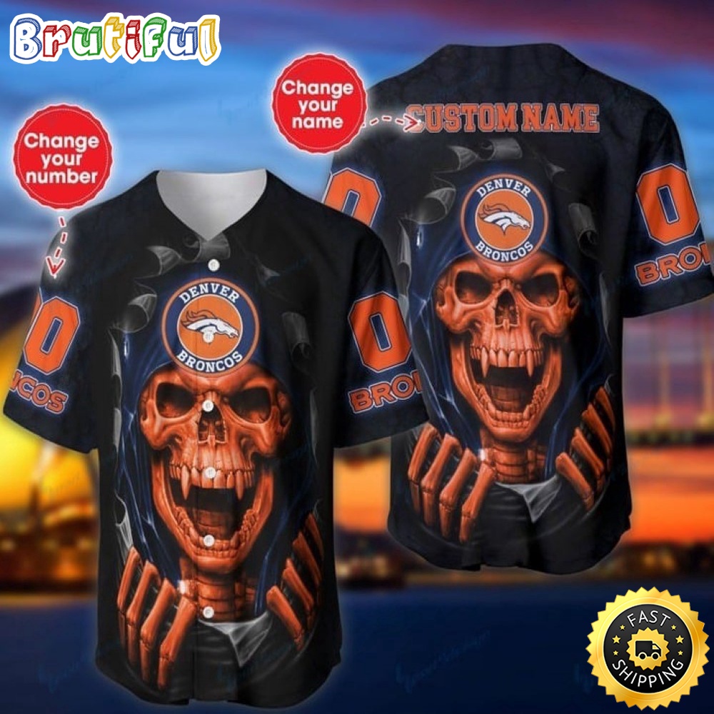 Personalized NFL Denver Broncos Baseball Jersey Vampire Skull wz4mee.jpg