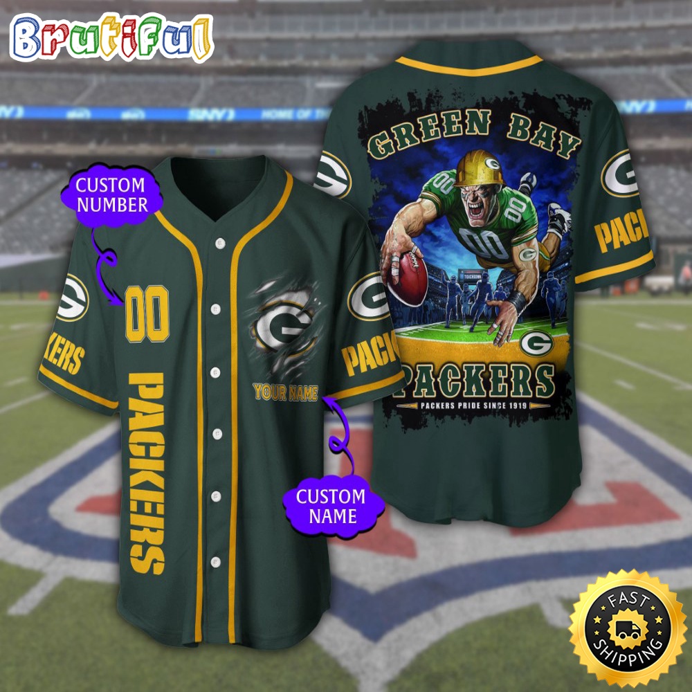 Personalized NFL Green Bay Packers Baseball Jersey Tradition in Jerseys bgoqeu.jpg
