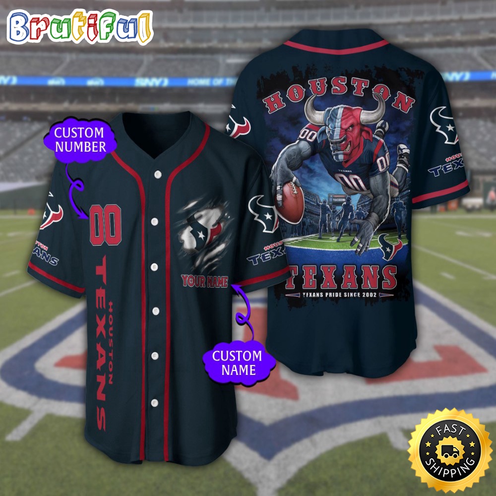 Personalized NFL Houston Texans Baseball Jersey Tradition in Jerseys wwtplg.jpg