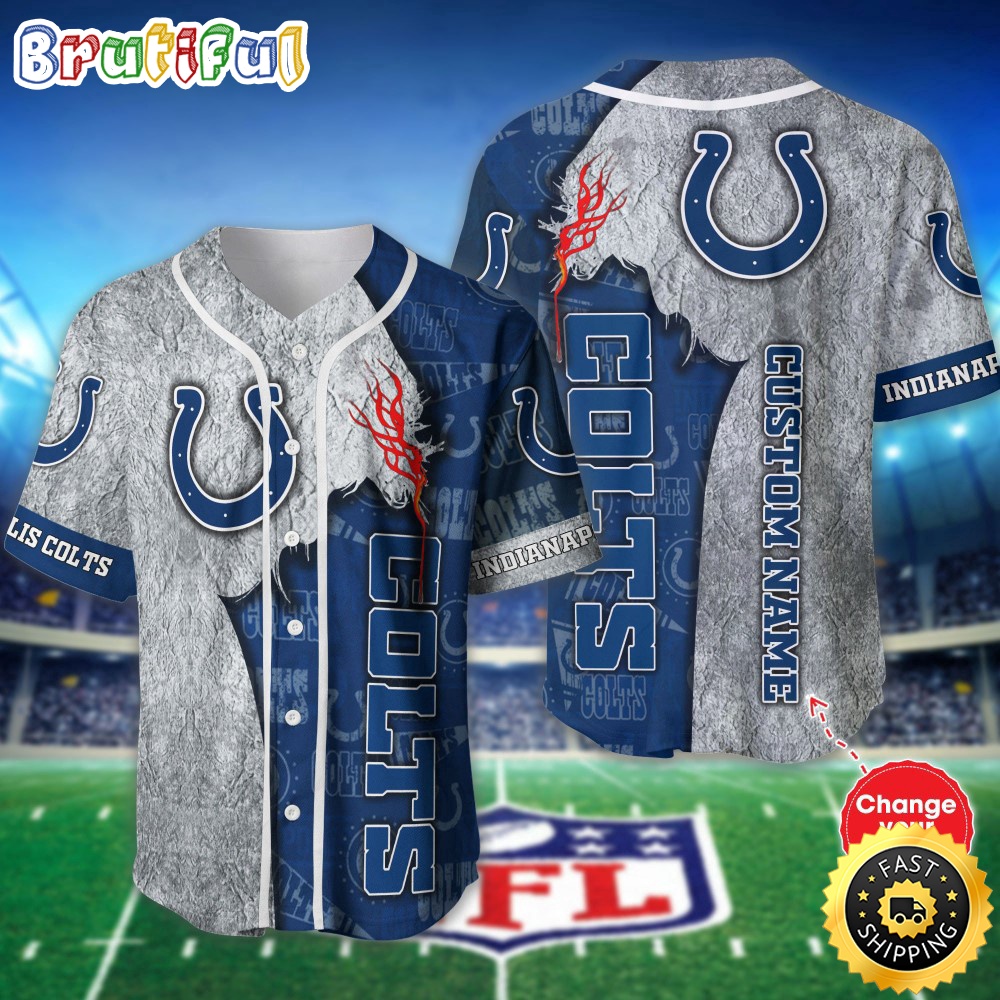 Personalized NFL Indianapolis Colts Baseball Jersey Authentic Baseball Attire zjqc9k.jpg