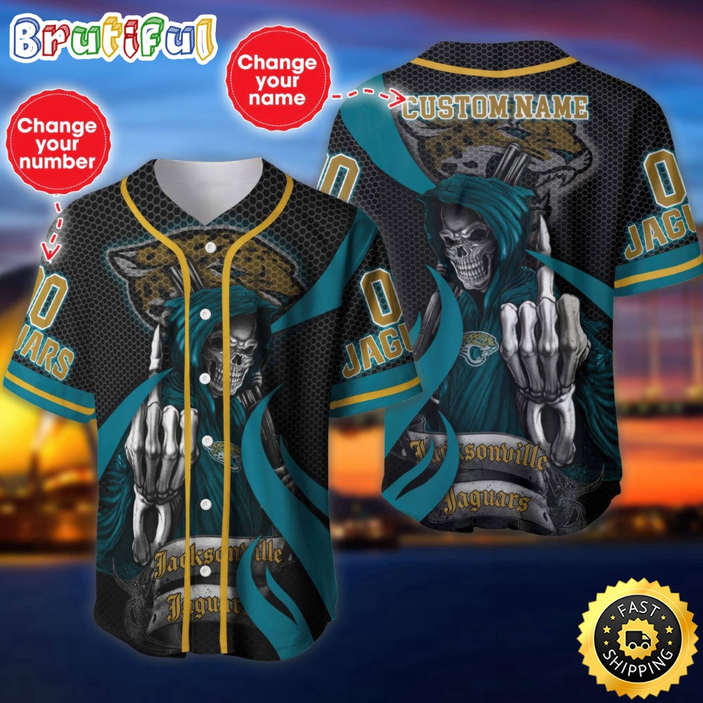 Personalized NFL Jacksonville Jaguars Baseball Jersey Shirt The Reaper Art Skull m1p42w.jpg