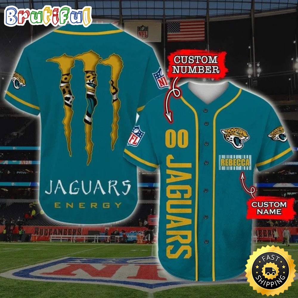 Personalized NFL Jacksonville Jaguars Baseball Jersey Sportswear Tops ctophg.jpg