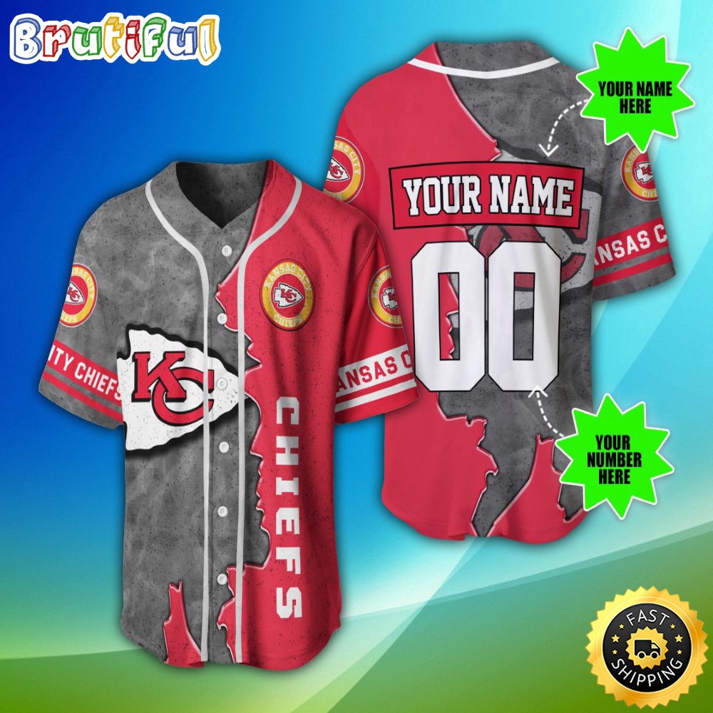 Personalized NFL Kansas City Chiefs Baseball Jersey Iconic Baseball Wear kpqavy.jpg