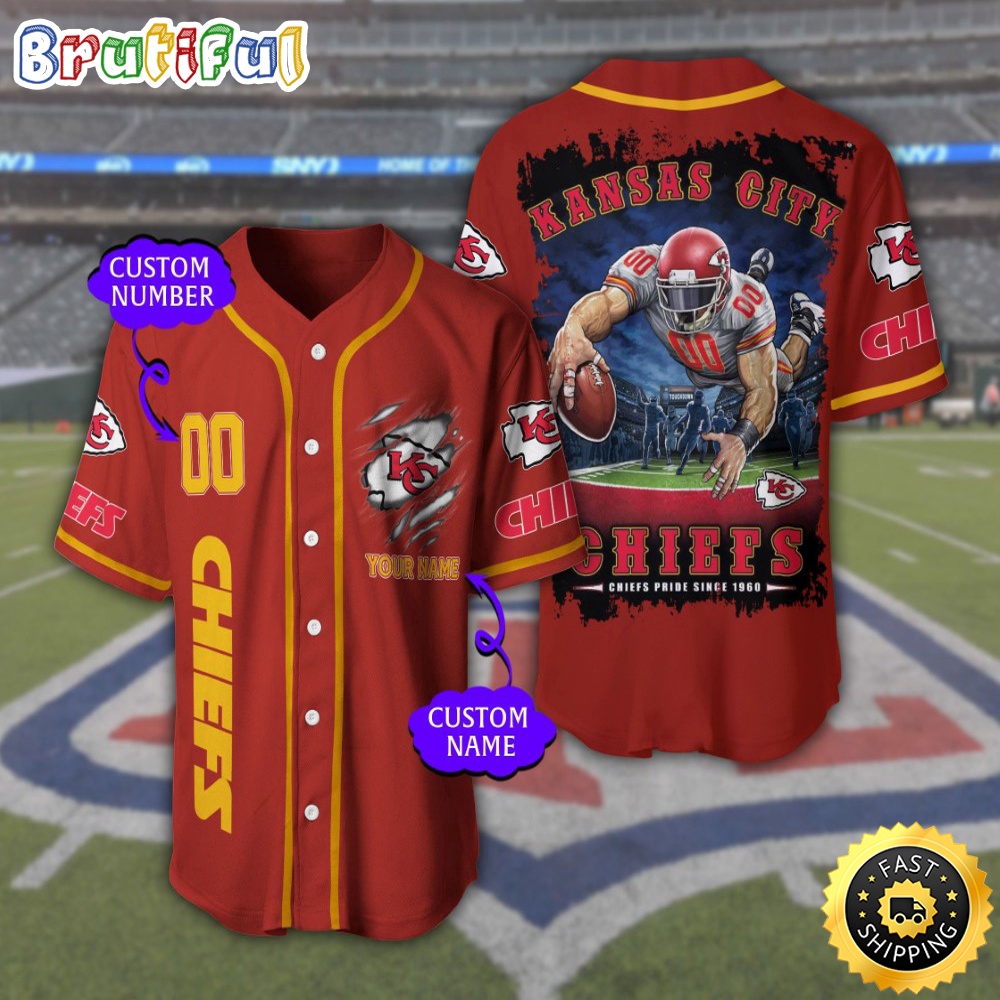 Personalized NFL Kansas City Chiefs Baseball Jersey Stylish Baseball Tops sz7bij.jpg