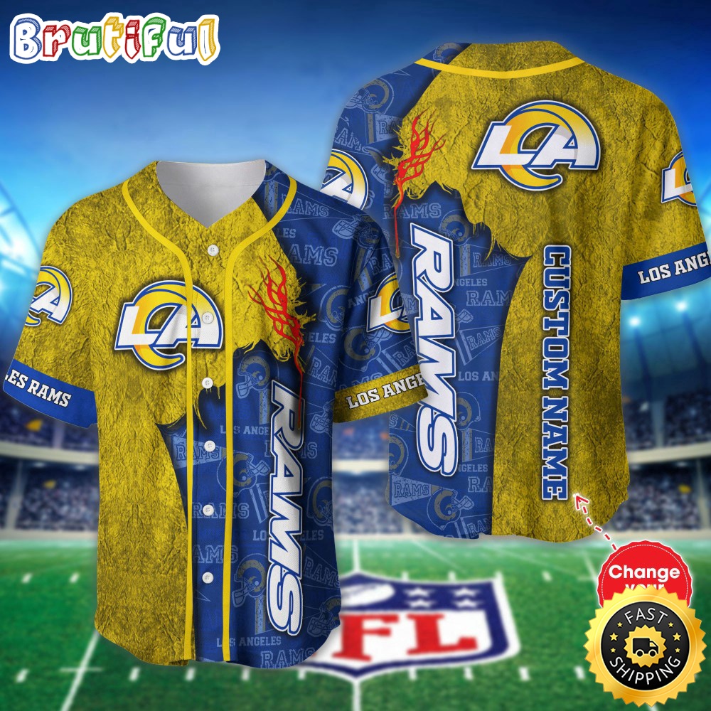 Personalized NFL Los Angeles Rams Baseball Jersey Dynamic Team Shirts r8newn.jpg