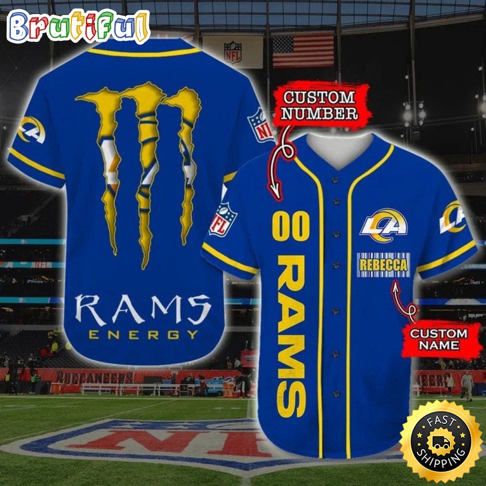 Personalized NFL Los Angeles Rams Baseball Jersey Fan Favorite Jerseys l8g172.jpg