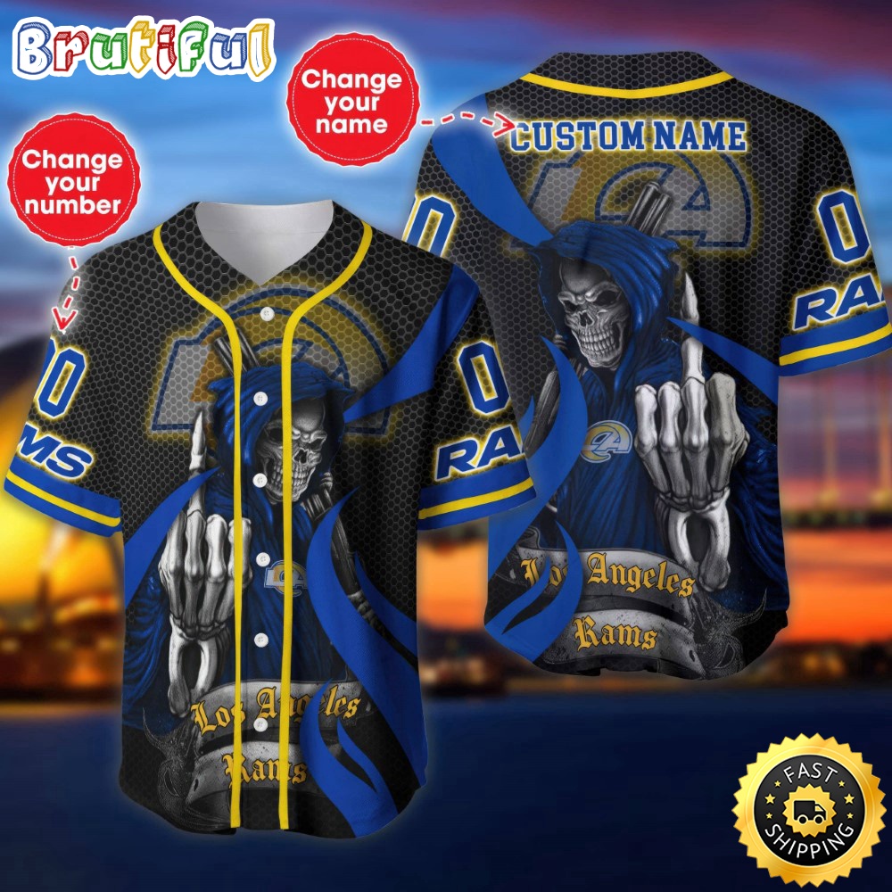 Personalized NFL Los Angeles Rams Baseball Jersey Shirt The Reaper Art Skull qjty4c.jpg