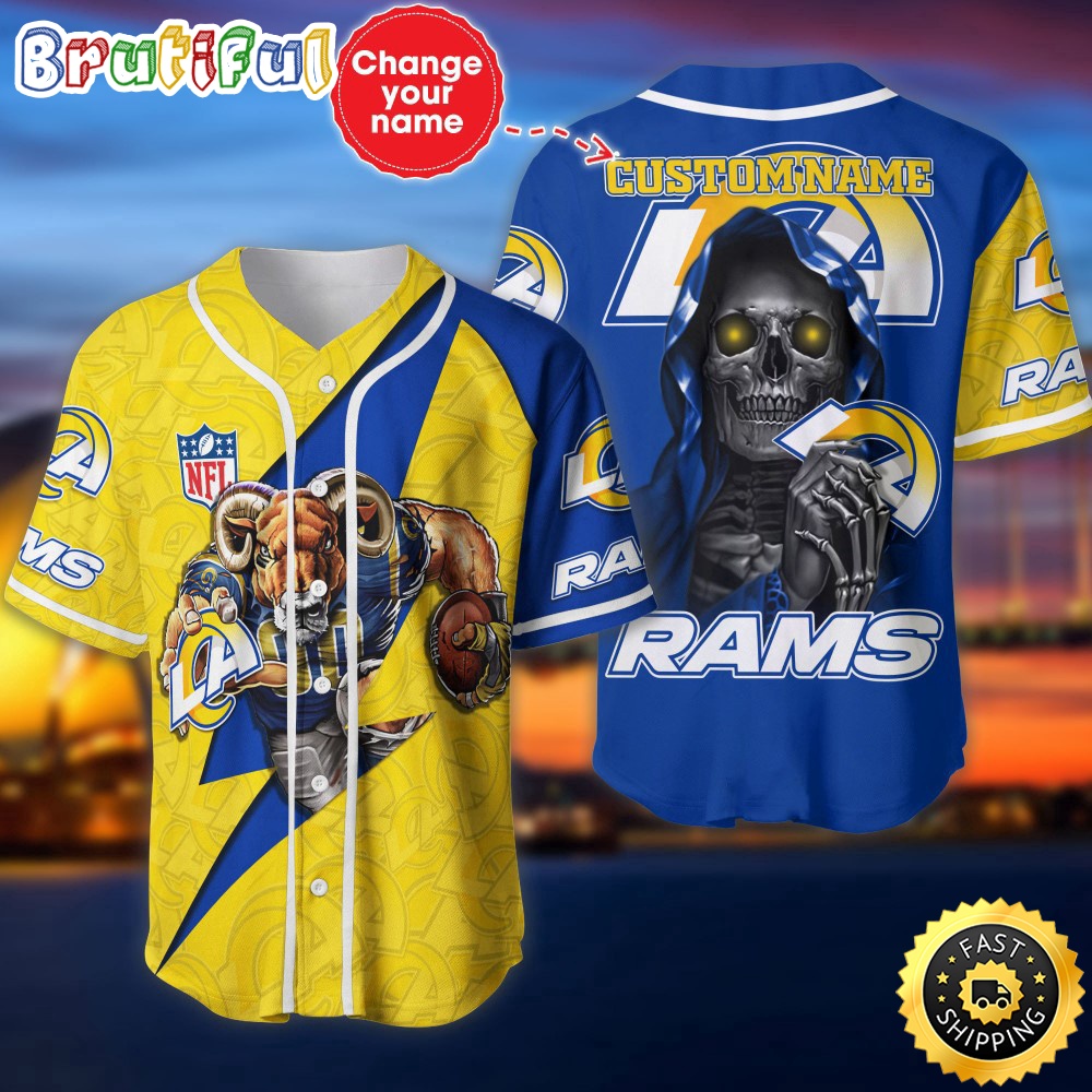 Personalized NFL Los Angeles Rams Baseball Jersey Tradition in Jerseys tsm0am.jpg