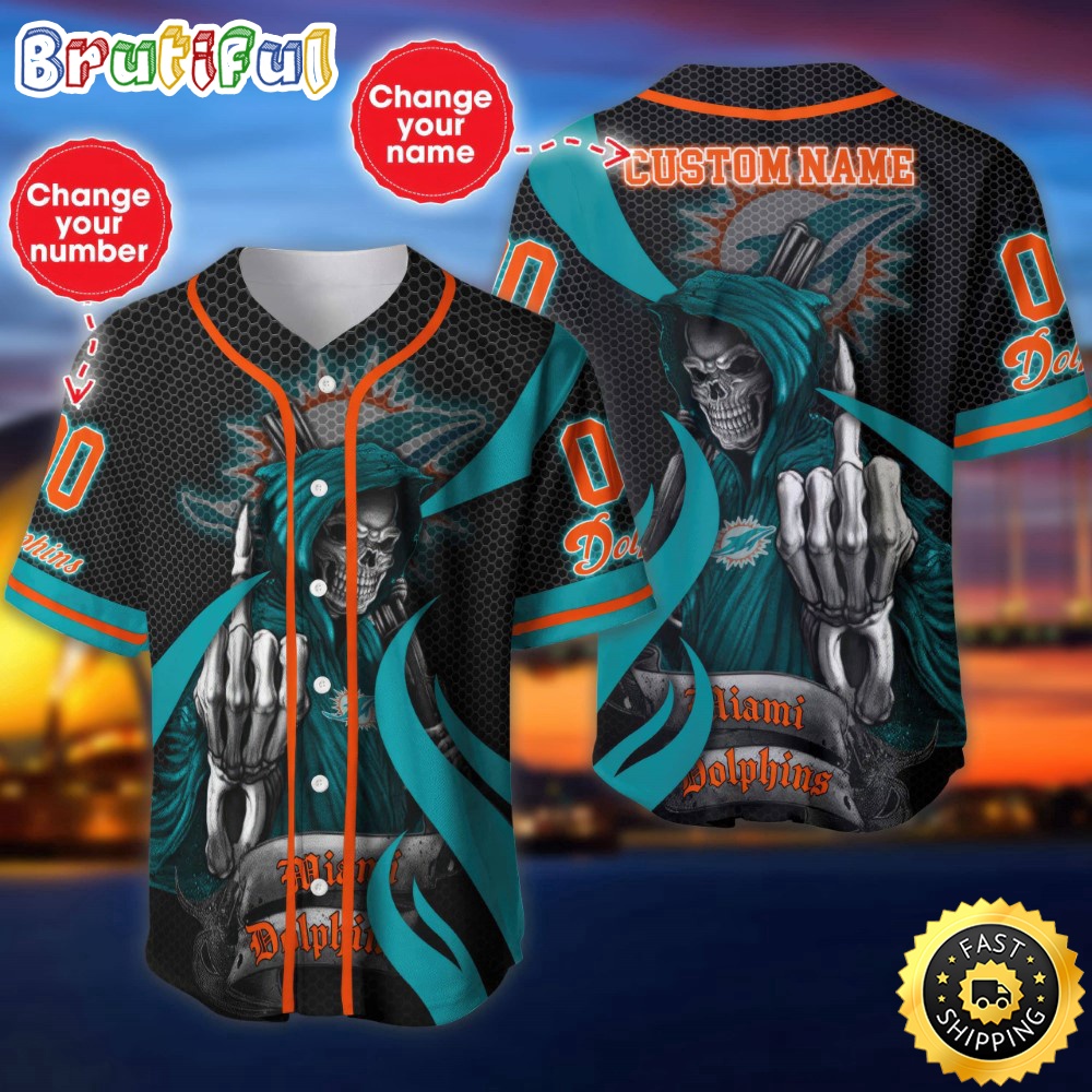 Personalized NFL Miami Dolphins Baseball Jersey Shirt The Reaper Art Skull ye4sm1.jpg