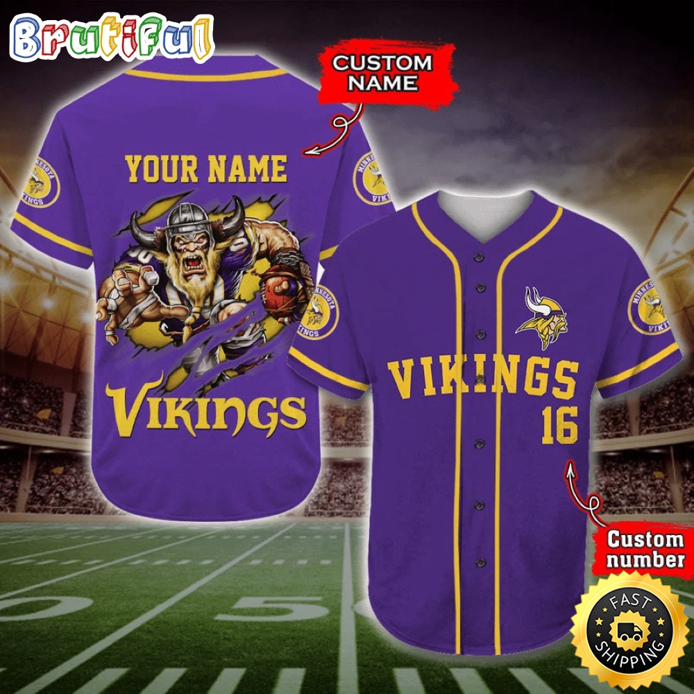 Personalized NFL Minnesota Vikings Baseball Jersey Casual Baseball Gear eohdsx.jpg