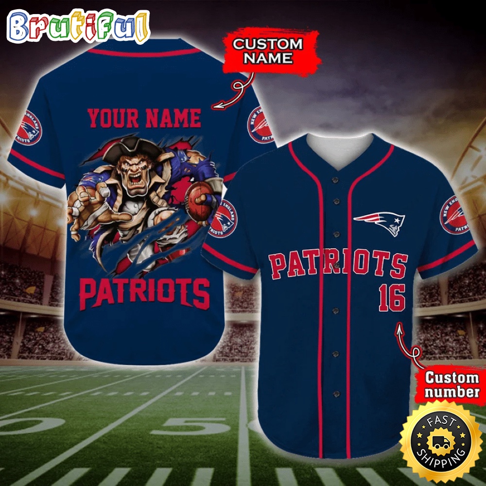 Personalized NFL New England Patriots Baseball Jersey Dynamic Team Shirts dpfkw4.jpg