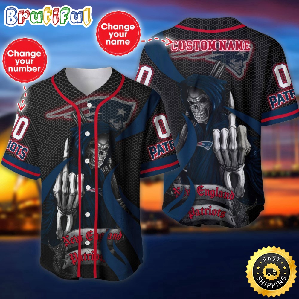 Personalized NFL New England Patriots Baseball Jersey Shirt The Reaper Art Skull i1tpe9.jpg