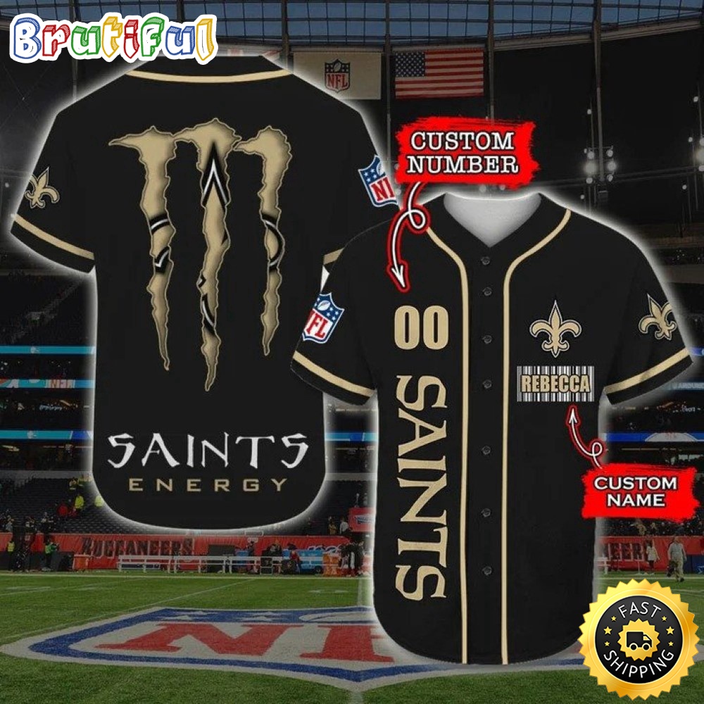 Personalized NFL New Orleans Saints Baseball Jersey Sportswear Tops gt7zdv.jpg